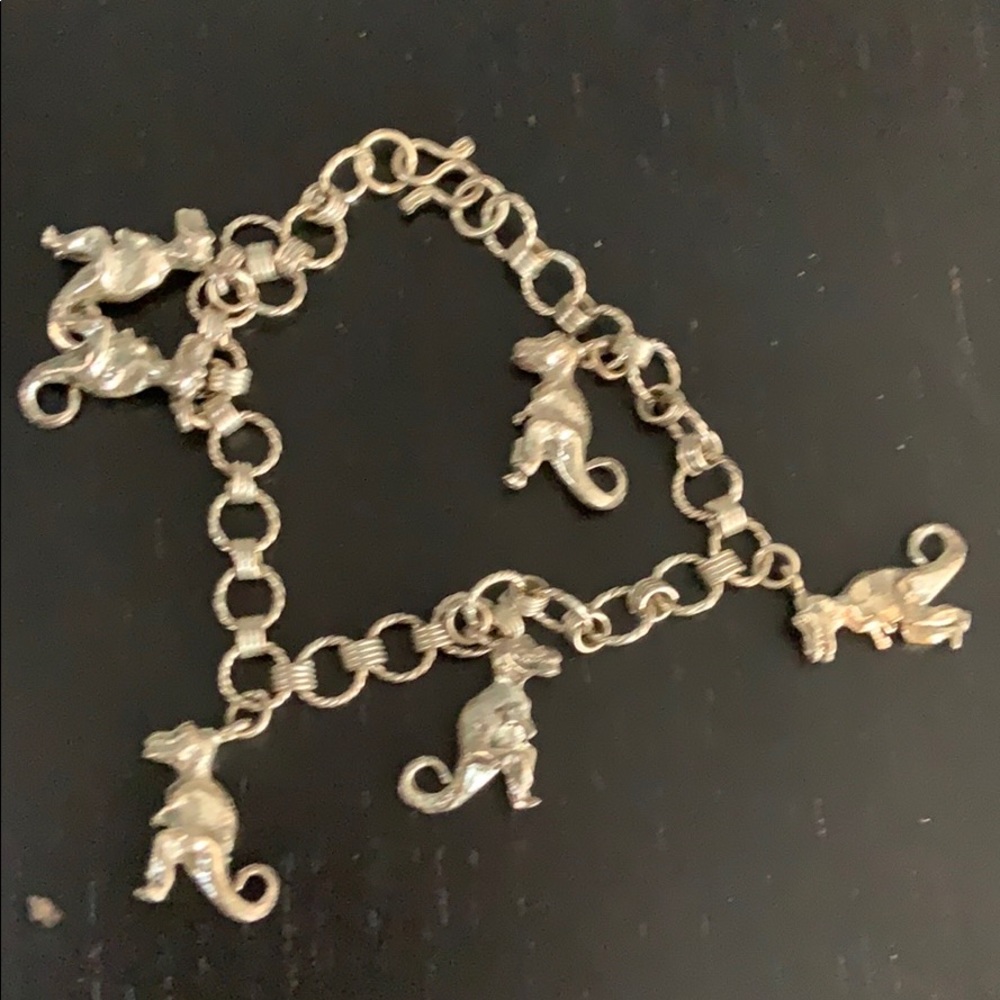 T-Rex adorable sterling bracelet